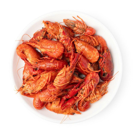 RED SWAMP CRAWFISH KINGS PRE-COOKED SMALL SIZE FRZ ~35-40PC/KG (2.5KG) - JK SOLUTIONS