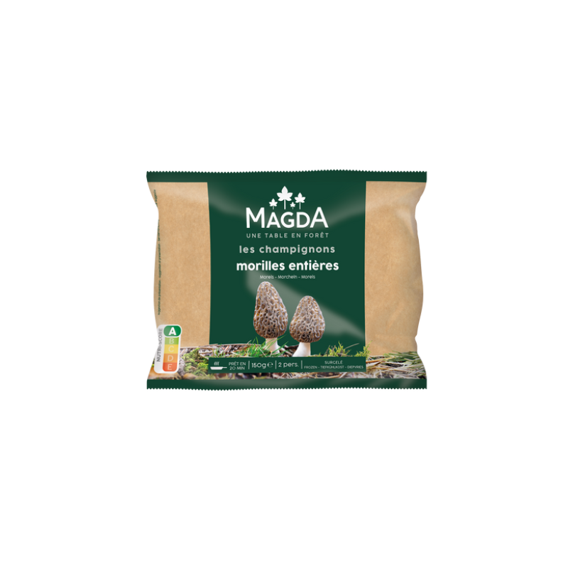 WHOLE MOREL FRZ  (150G) - MAGDA
