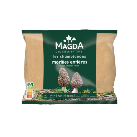 WHOLE MOREL FRZ  (150G) - MAGDA