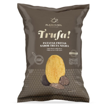 POTATO CHIPS BLACK TRUFFLE (115G) - PLAZA DEL SOL