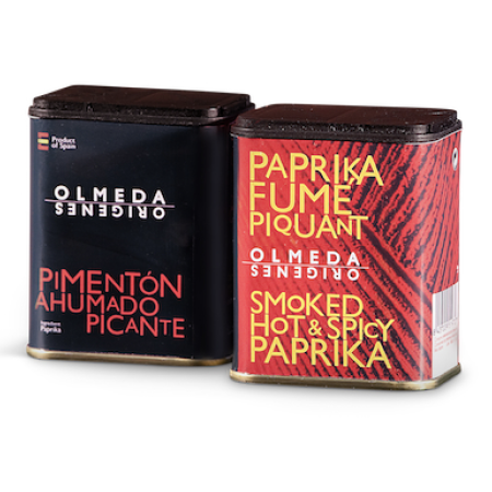 SMOKED HOT PAPRIKA PIMENTON (75G) - OLMEDA ORIGENES