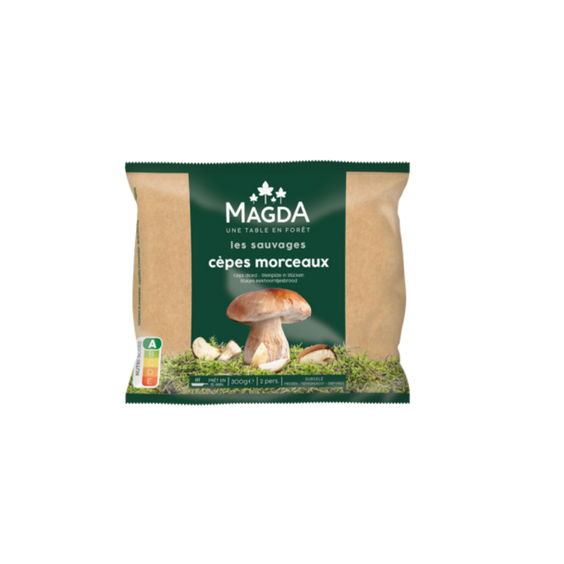 PORCINI PIECES (CEPES) FRZ (300G) - MAGDA