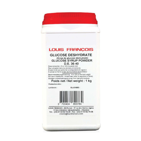 DEHYDRATED GLUCOSE D.E.40 (1KG) - LOUIS FRANCOIS
