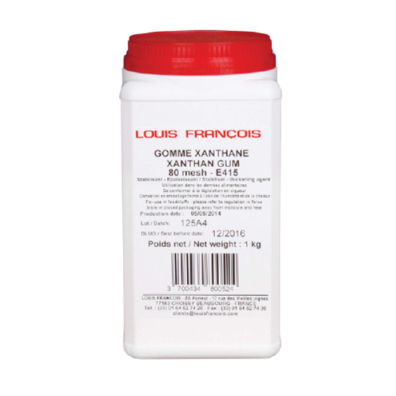 XANTHAN GUM 80 (1KG) - LOUIS FRANCOIS