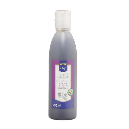 CREAM OF BALSAMIC VINEGAR MODENA (250ML) - METRO CHEF