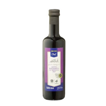 BALSAMIC VINEGAR MODENA IGP (500ML) - METRO CHEF