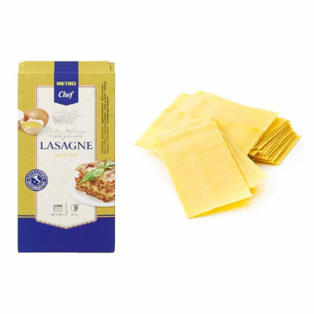 LASAGNE (ALL-UOVO) 500G - METRO CHEF