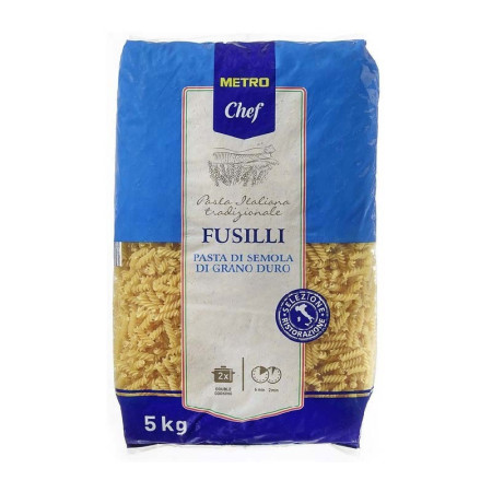 FUSILLI (5KG) - METRO CHEF