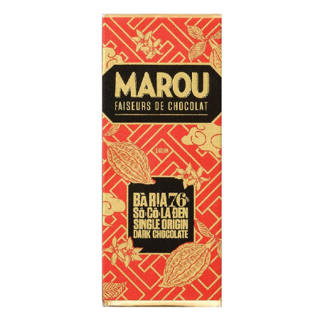 CHOCOLATE BA RIA 76% (24G) - MAROU
