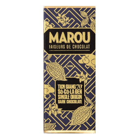 CHOCOLATE TIEN GIANG 70% (24G) - MAROU