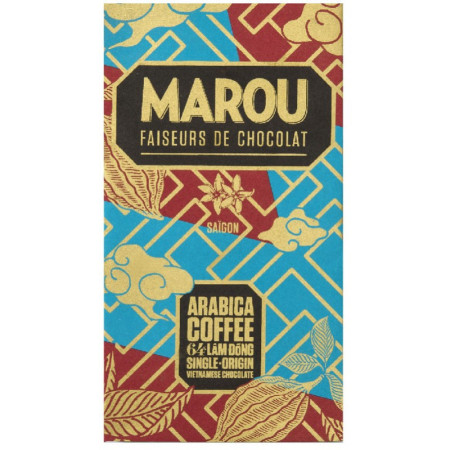 CHOCOLATE LAM DONG 64% ARABICA COFFEE (80G) - MAROU