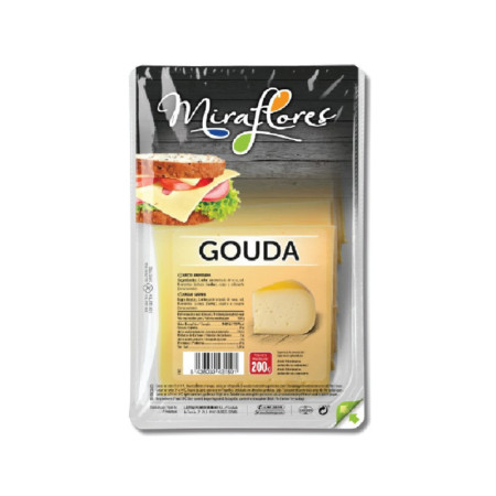 GOUDA SLICES (200G) - MIRAFLORES