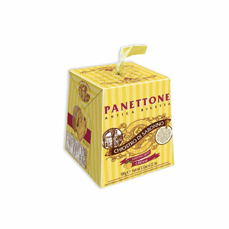 PANETTONE LIMONCELLO CARDBOX (100G) - CHIOSTRO DI SARONNO