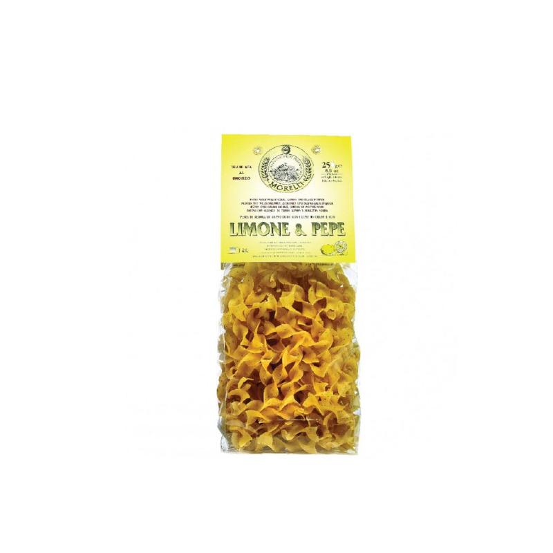 PASTA LIMONE PEPE PAPPARDELLINE (250G) - PASTA MORELLI