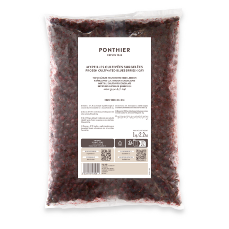WILD BLUEBERRY FRZ IQF (1KG) - PONTHIER