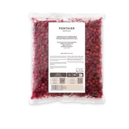 REDCURRANT FRZ IQF (1KG) - PONTHIER