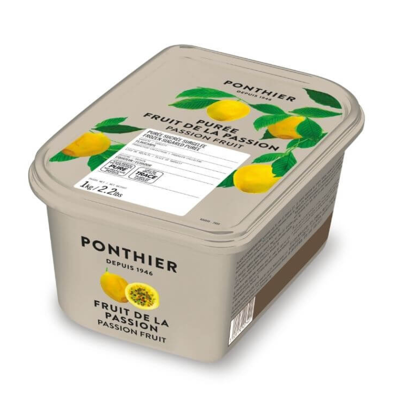 PUREE PASSION FRUIT FRZ (1KG) - PONTHIER