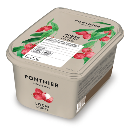 PUREE LYCHEE FRZ (1KG) - PONTHIER