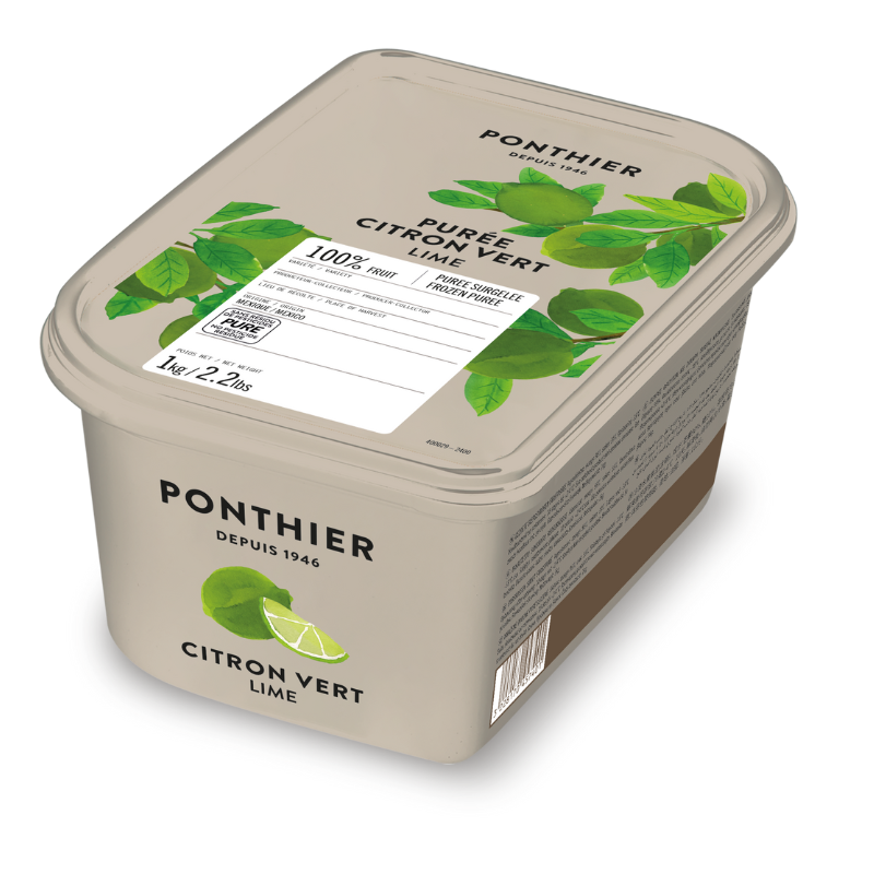 PUREE LIME FRZ (1KG) - PONTHIER