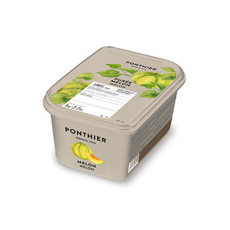 PUREE MELON FRZ (1KG) - PONTHIER