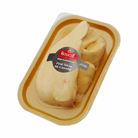 DUCK FOIE GRAS EXTRA II FRZ (~500G) - ROUGIÉ