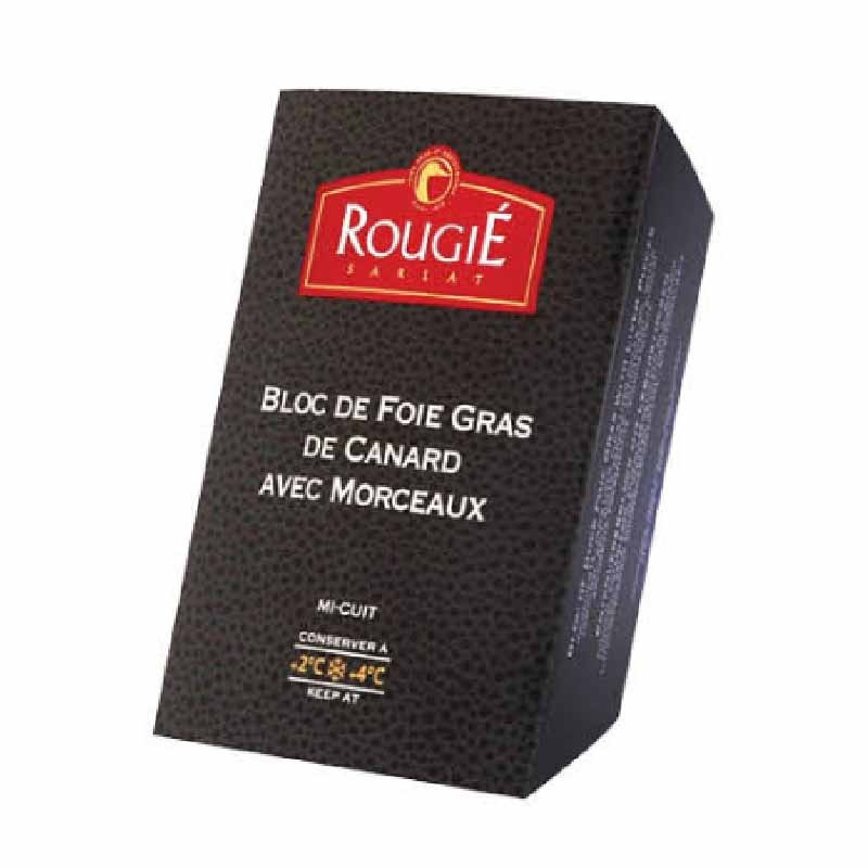 DUCK FOIE GRAS BLOC (180G) - ROUGIÉ