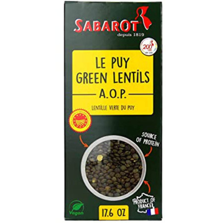 DRY GREEN LENTILS (500G) - SABAROT