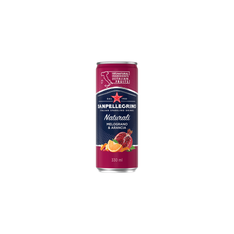 POMEGRANATE & ORANGE (330ML) - C24 - SAN PELLEGRINO