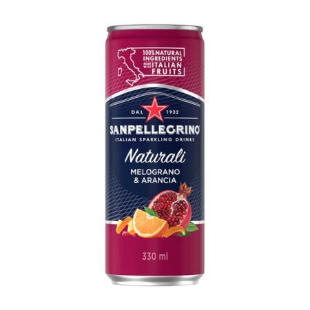 POMEGRANATE & ORANGE (330ML) - C24 - SAN PELLEGRINO