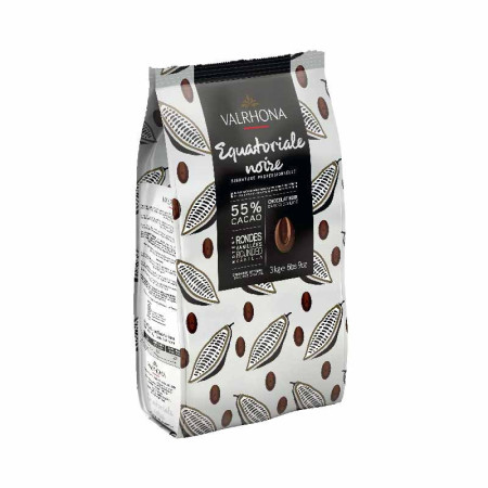 EQUATORIAL 55% DARK COUVERTURE (3KG) - VALRHONA