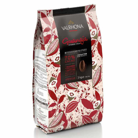 GUANAJA 70% DARK COUVERTURE (3KG) - VALRHONA