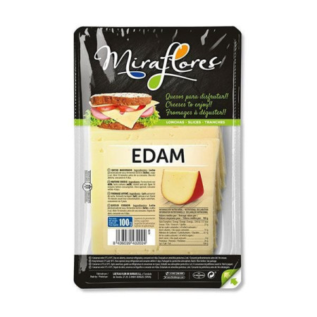 EDAM SLICES (100G) - MIRAFLORES