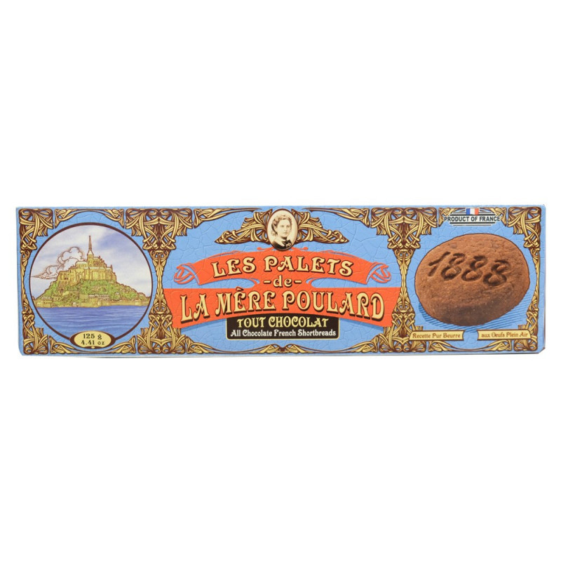 SHORTBREADS CHOCOLATE IN PACK (125G) - LA MÈRE POULARD