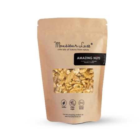 DRIED WALNUTS IN BAG (100G) - MONSIEUR LUXE