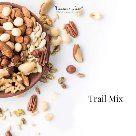 DELUXE TRAILMIX IN SQUARE BOX (100G) - MONSIEUR LUXE