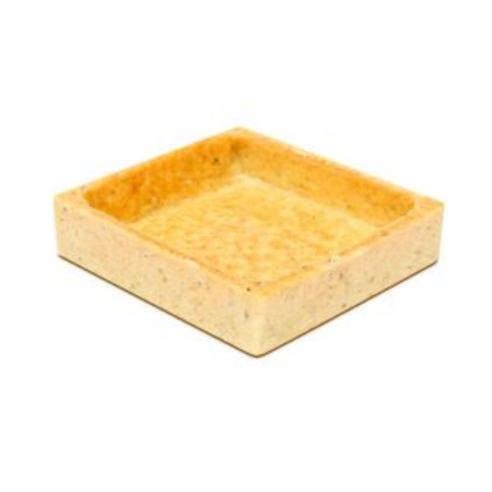 SQUARE TART SHELL BUTTER SAVORY (4CM , 12G) - (C240) - C'EST BON"