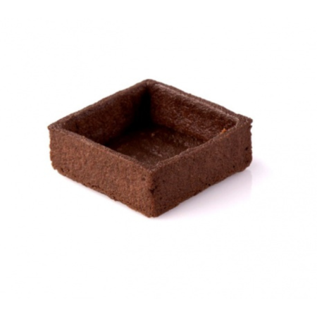 SQUARE TART SHELL BUTTER COCOA (4CM , 12G) - (C240) - C'EST BON"
