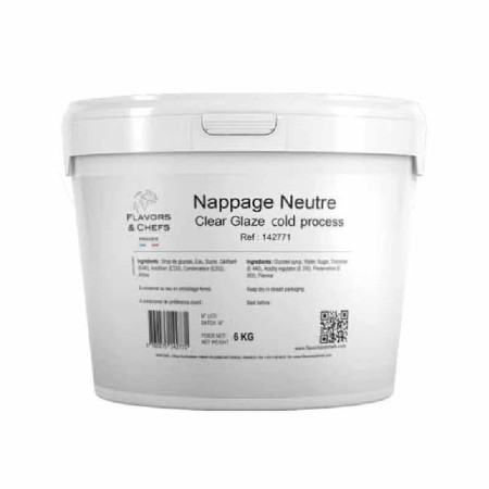 NAPPAGE NEUTRE CLEAR GLAZE COLD PROCESS (6KG) - FLAVORS AND CHEFS