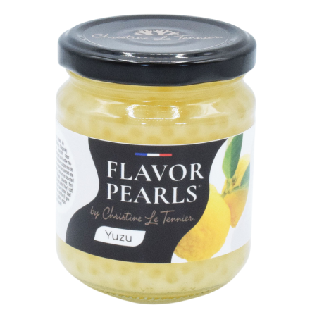 YUZU FLAVOR PEARLS (200G) - LE TENNIER