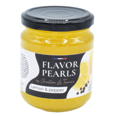 LEMON PEPPER FLAVOR PEARLS (200G) - LE TENNIER