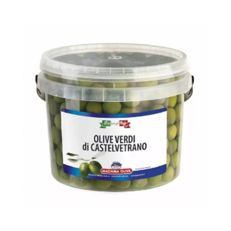 OLIVES GIANT GREEN APERITIF  (2KG-3.4KG) - MADAMA OLIVA