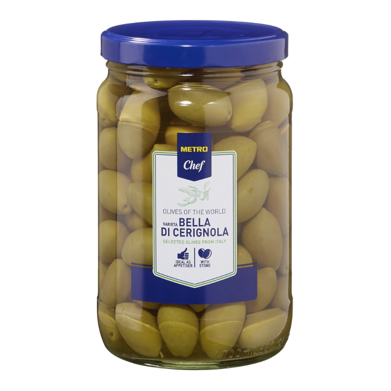 OLIVES VARIETÀ BELLA DI CERIGNOLA (1650G) - METRO CHEF