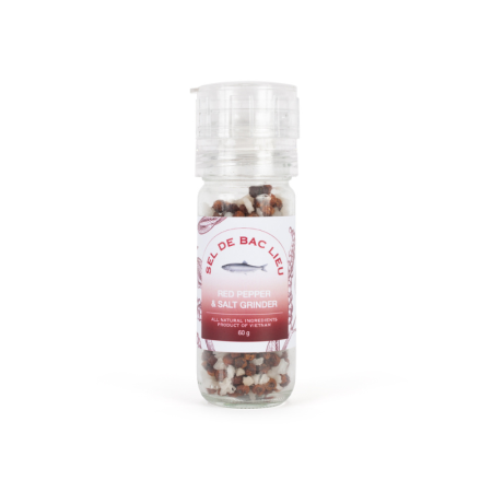 PHU QUOCRED PEPPER & COARSE SALT MIX GRINDER (70G) - BAC LIEU