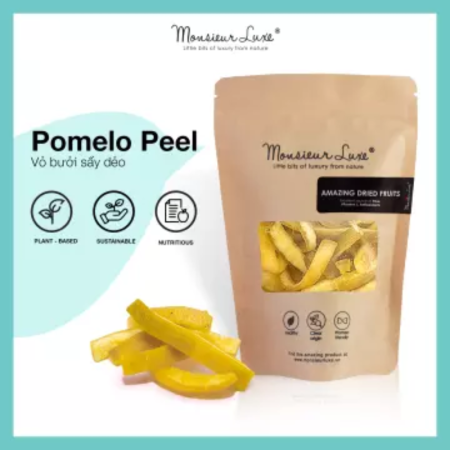 DRIED POMELO PEELS IN BAG (100G) - MONSIEUR LUXE