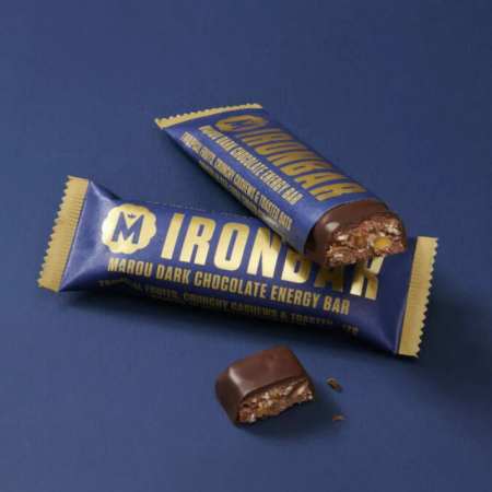 DARK CHOCOLATE IRON BAR (40G) - MAROU