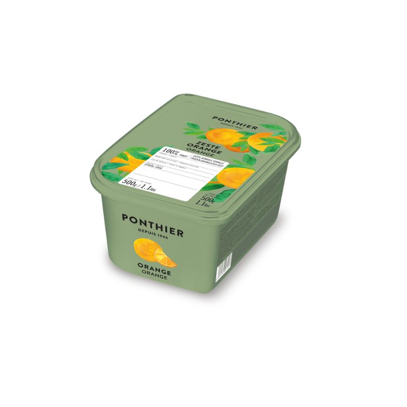 GRANULATED ORANGE ZEST FRZ IQF (500G) - PONTHIER