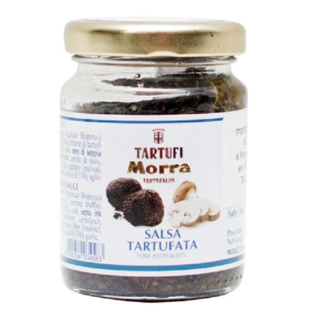 MUSHROOM AND TRUFFLE SAUCE 8% (80G) - TARTUFI MORRA