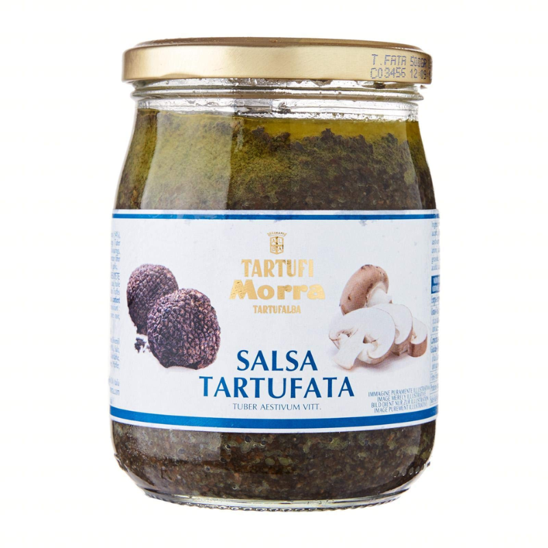 MUSHROOM AND TRUFFLE SAUCE 8% (500G) - TARTUFI MORRA