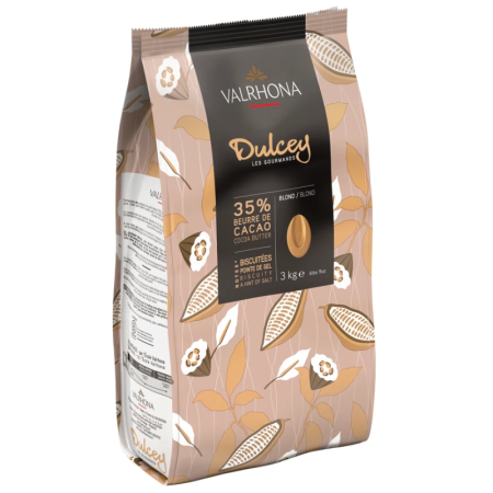 DULCEY BLOND 35% (3KG) - VALRHONA