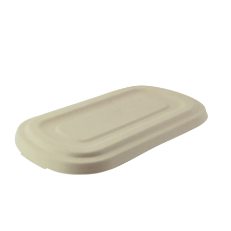 SALAD BOWL LID 2 COMPARTMENTS NATURAL FIBER (850ML)*500 - HRK